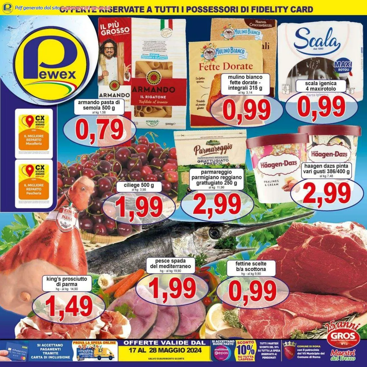 Pewex Volantino attuale da 12 dicembre a 26 dicembre di 2024 - Pagina del volantino 1