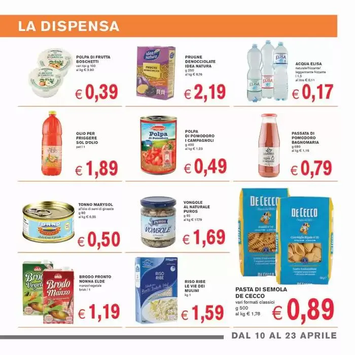 Buona Pasqua da 10 aprile a 23 aprile di 2025 - Pagina del volantino 9