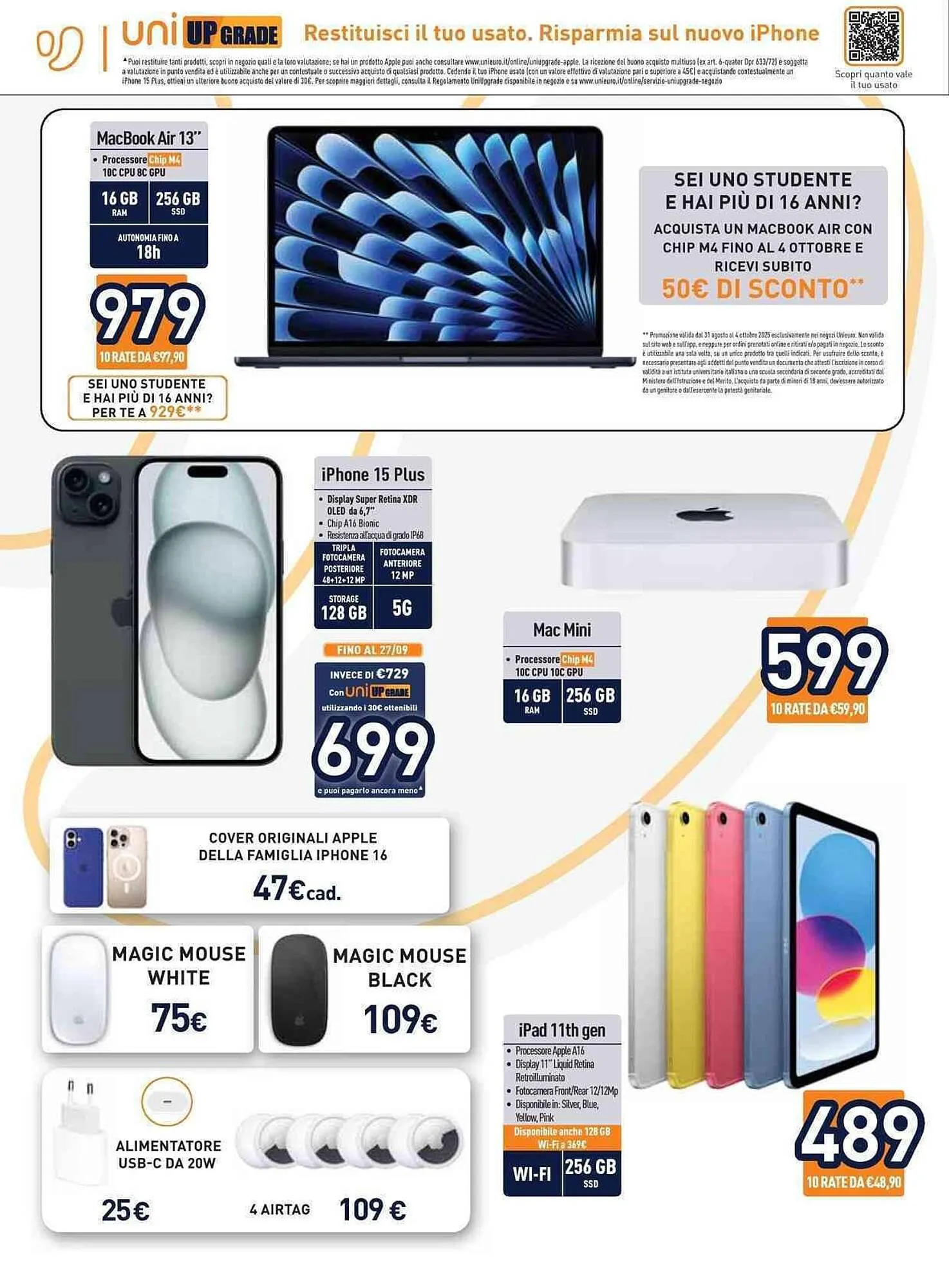 Volantino Unieuro da 17 settembre a 3 ottobre di 2025 - Pagina del volantino 30