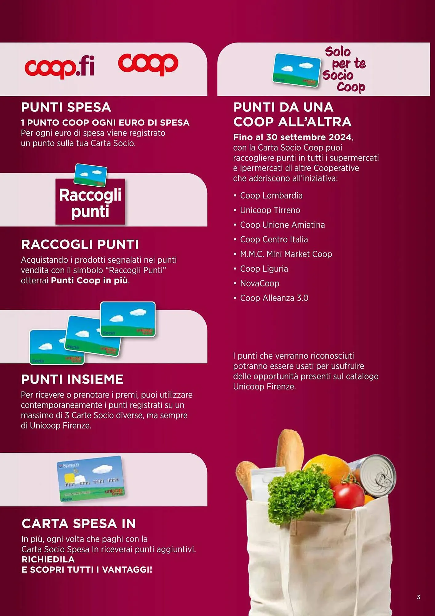 Volantino Unicoop da 5 marzo a 30 settembre di 2024 - Pagina del volantino 3