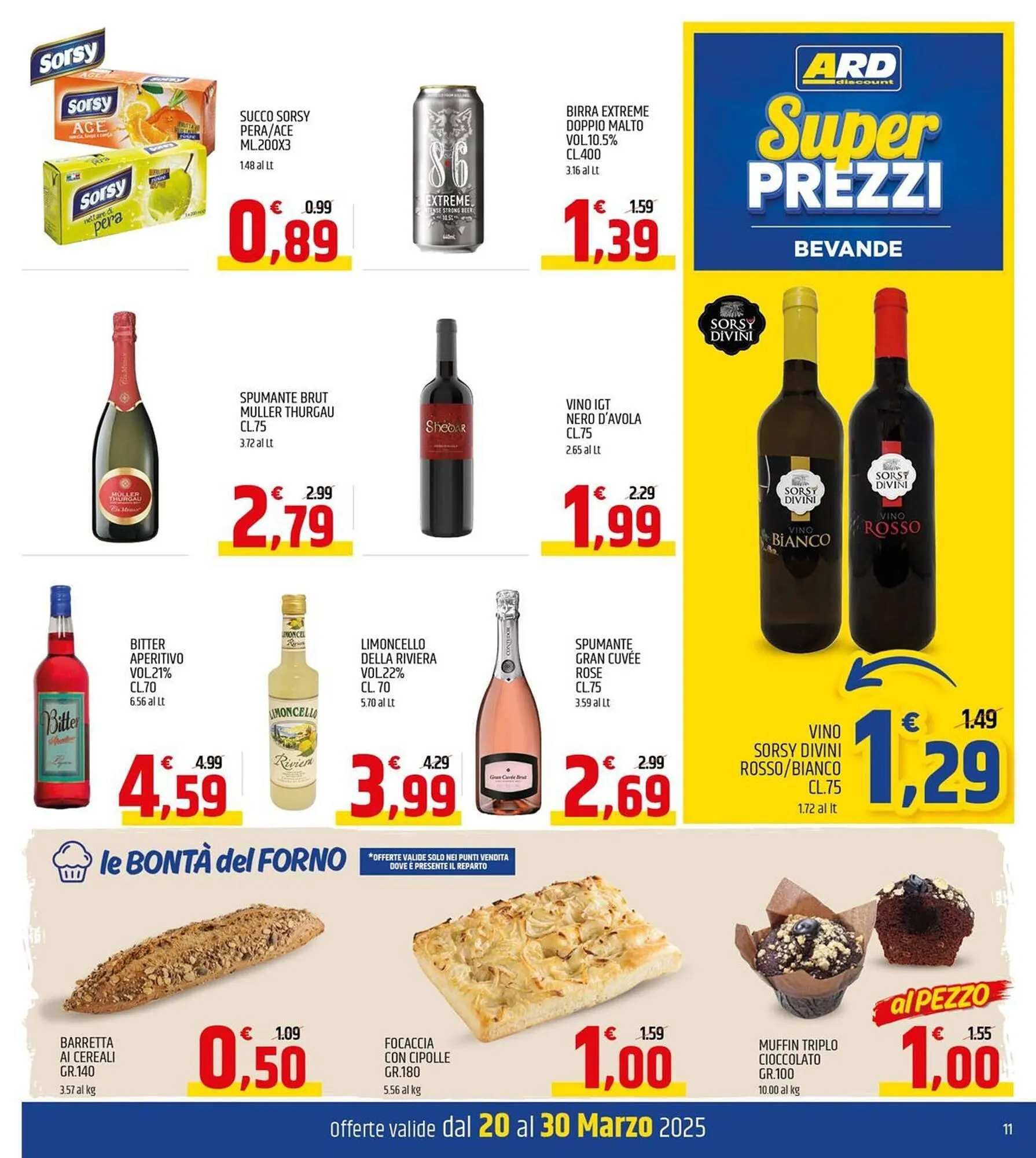 Volantino Ard Discount da 20 marzo a 30 marzo di 2025 - Pagina del volantino 11