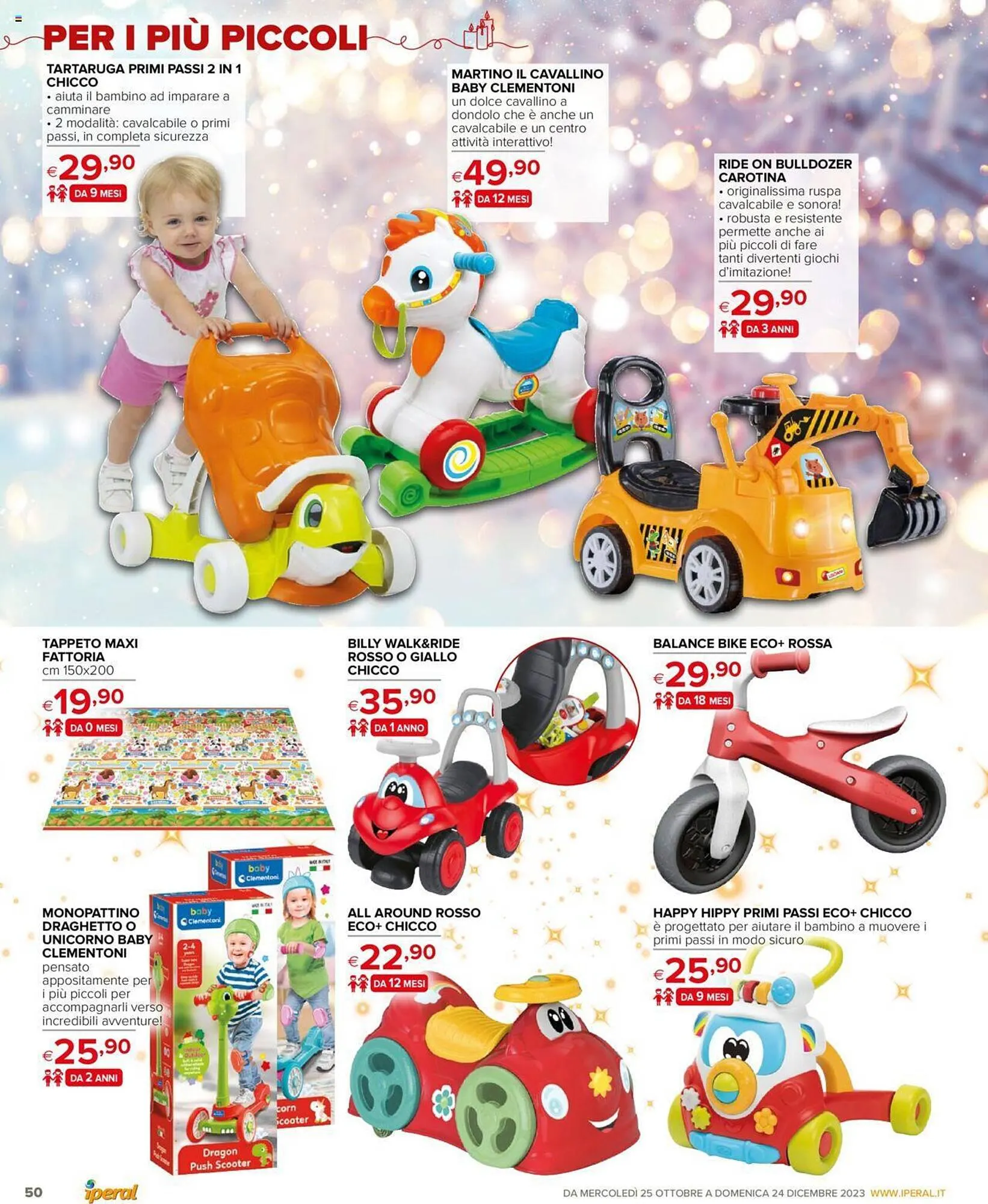 Volantino Iperal da 25 ottobre a 24 dicembre di 2023 - Pagina del volantino 50
