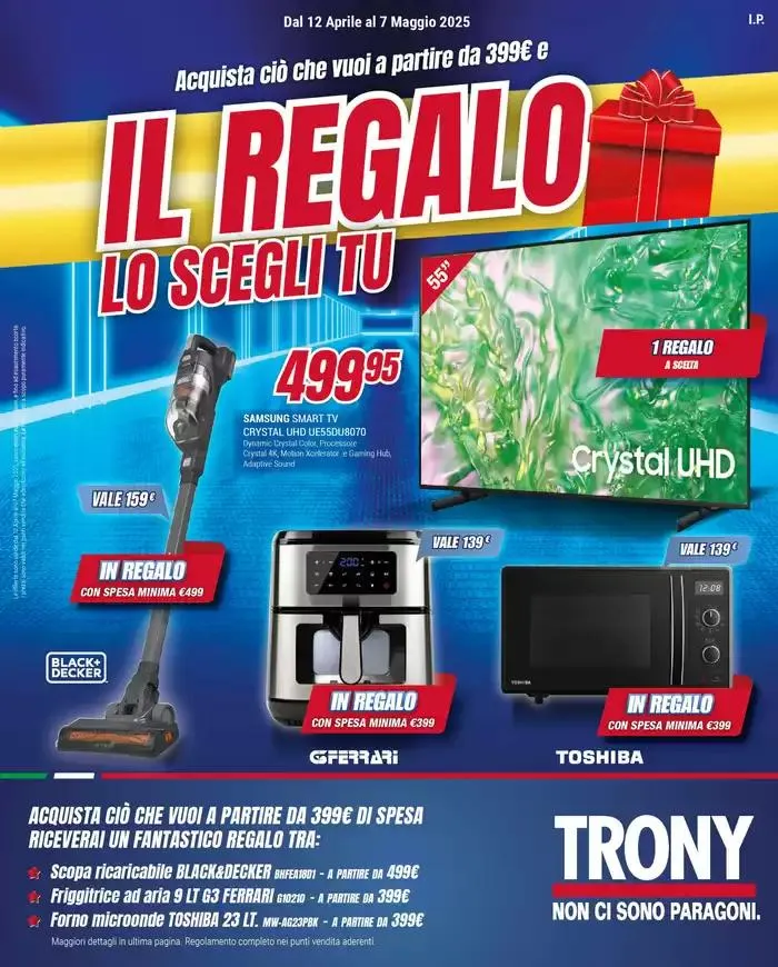 Il regalo lo scegli tu da 17 aprile a 7 maggio di 2025 - Pagina del volantino 1