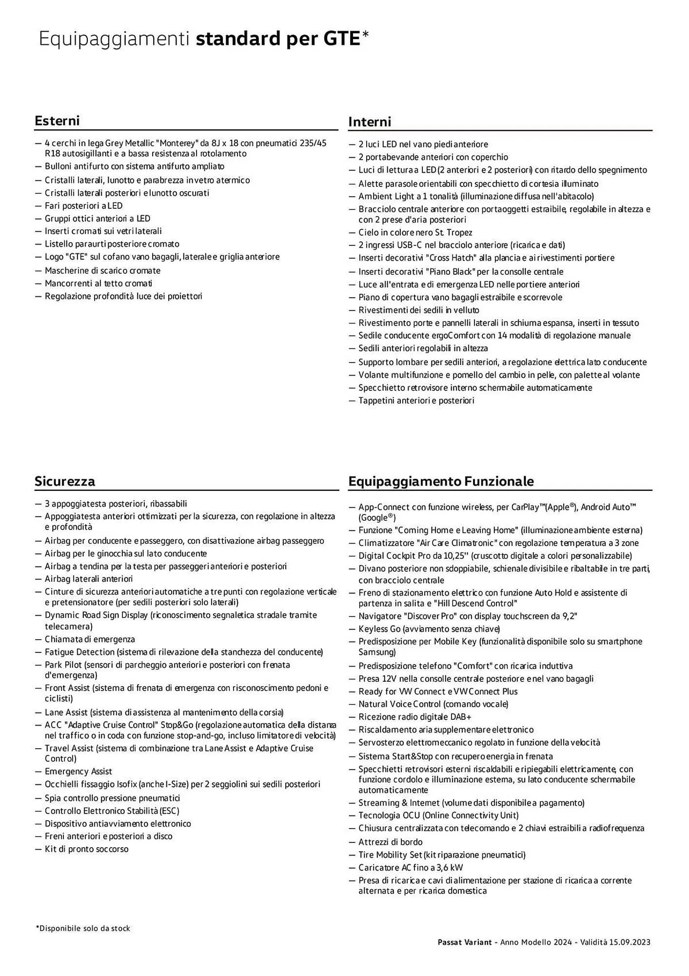 Volantino Volkswagen da 6 febbraio a 31 dicembre di 2024 - Pagina del volantino 310