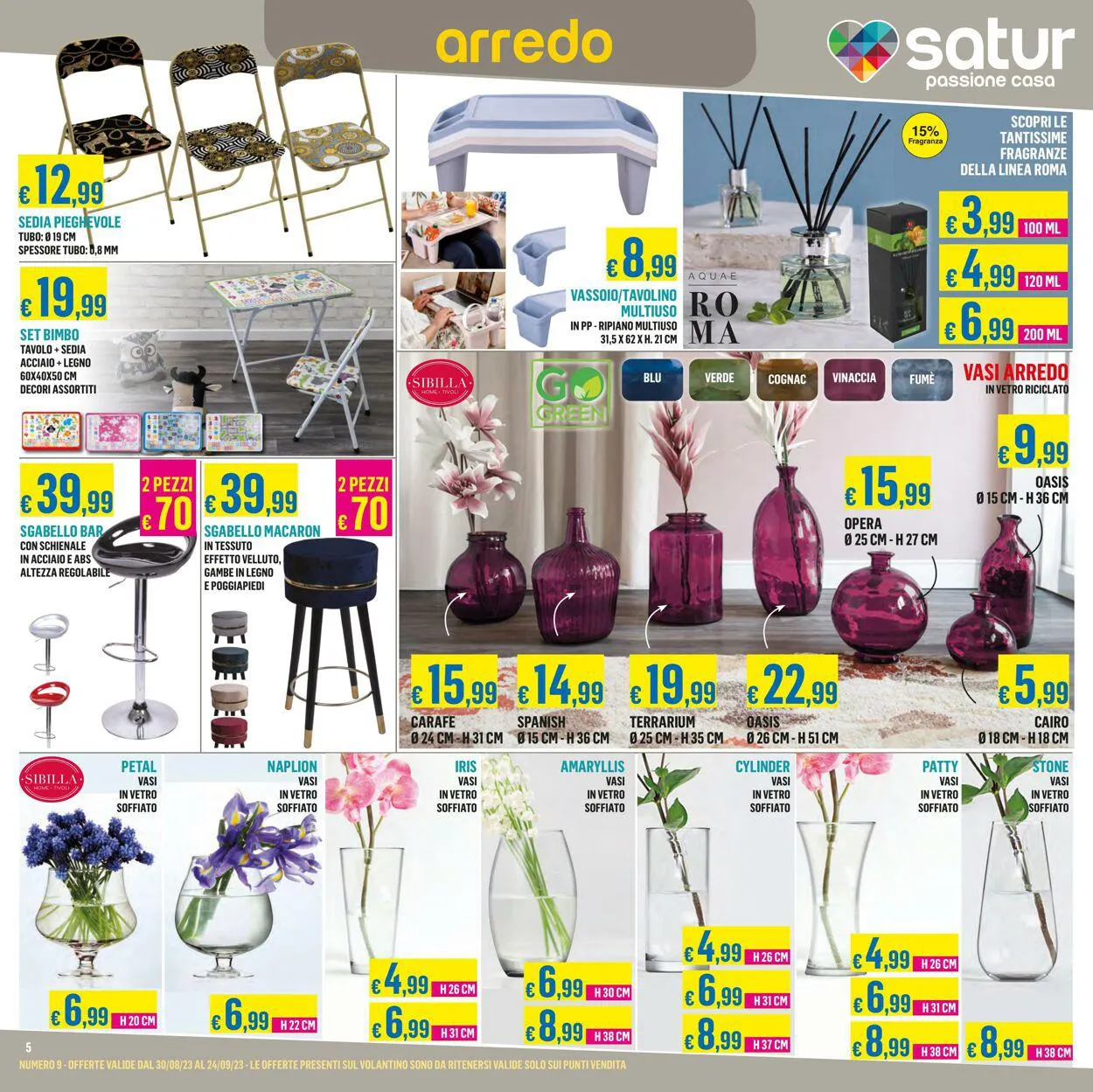 Satur da 30 agosto a 24 settembre di 2023 - Pagina del volantino 5