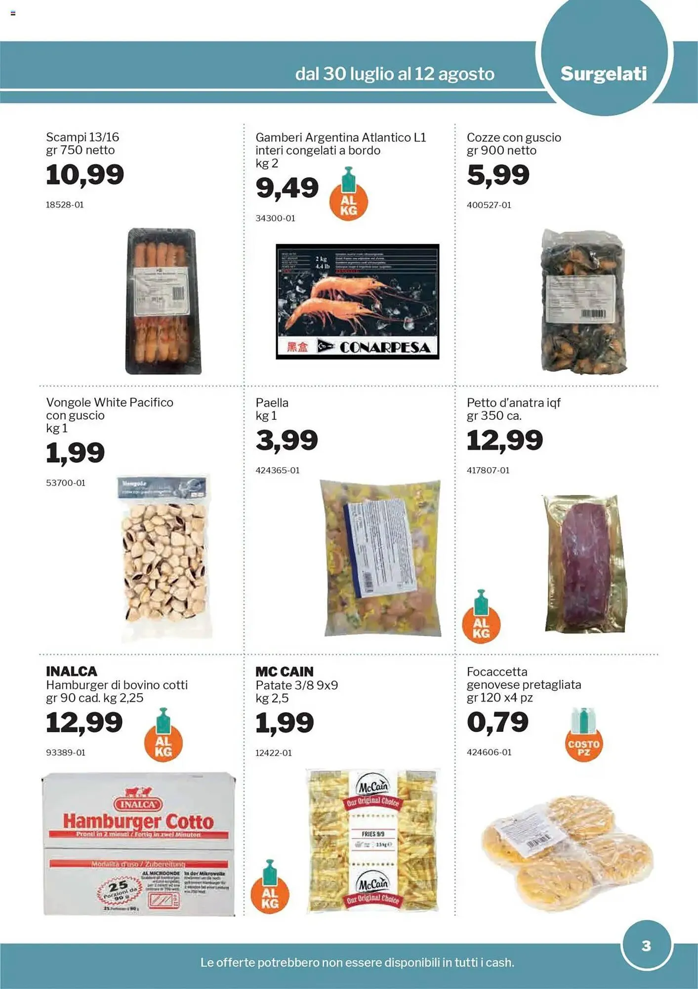 Volantino GrosMarket da 30 luglio a 12 agosto di 2025 - Pagina del volantino 3