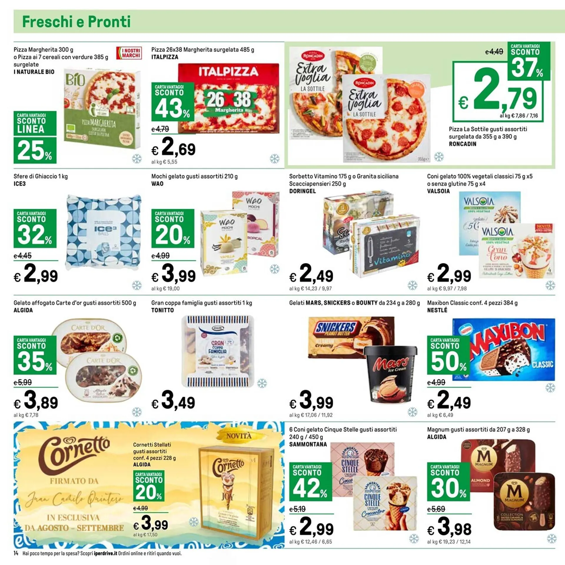 Volantino Iper La Grande da 18 agosto a 30 agosto di 2023 - Pagina del volantino 14