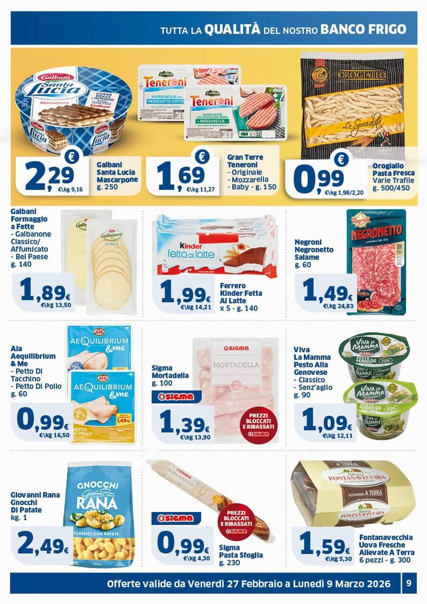 Volantino Ok Sigma da 27 febbraio a 9 marzo di 2026 - Pagina del volantino 9