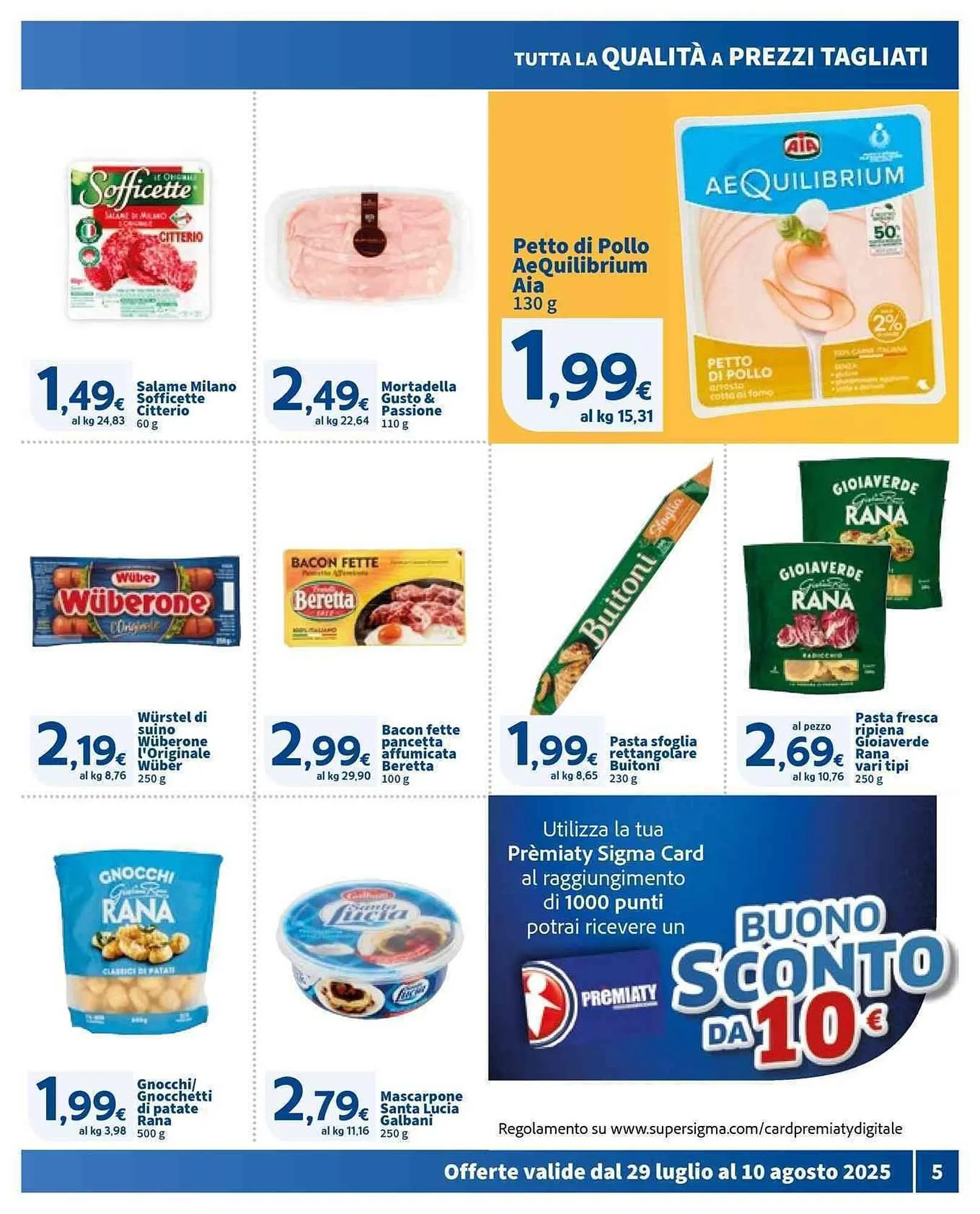Volantino Ok Sigma da 29 luglio a 10 agosto di 2025 - Pagina del volantino 5