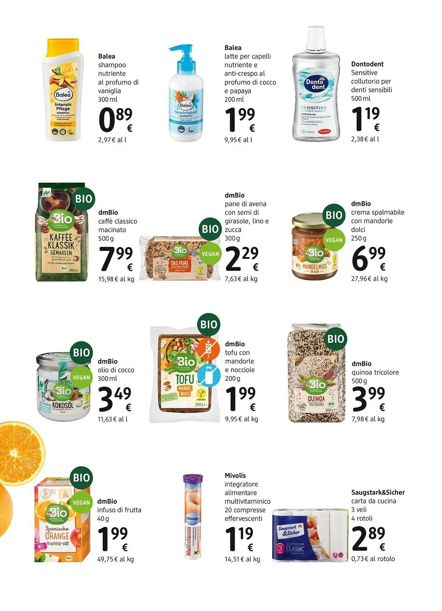 Volantino dm drogerie markt da 19 marzo a 8 aprile di 2026 - Pagina del volantino 4