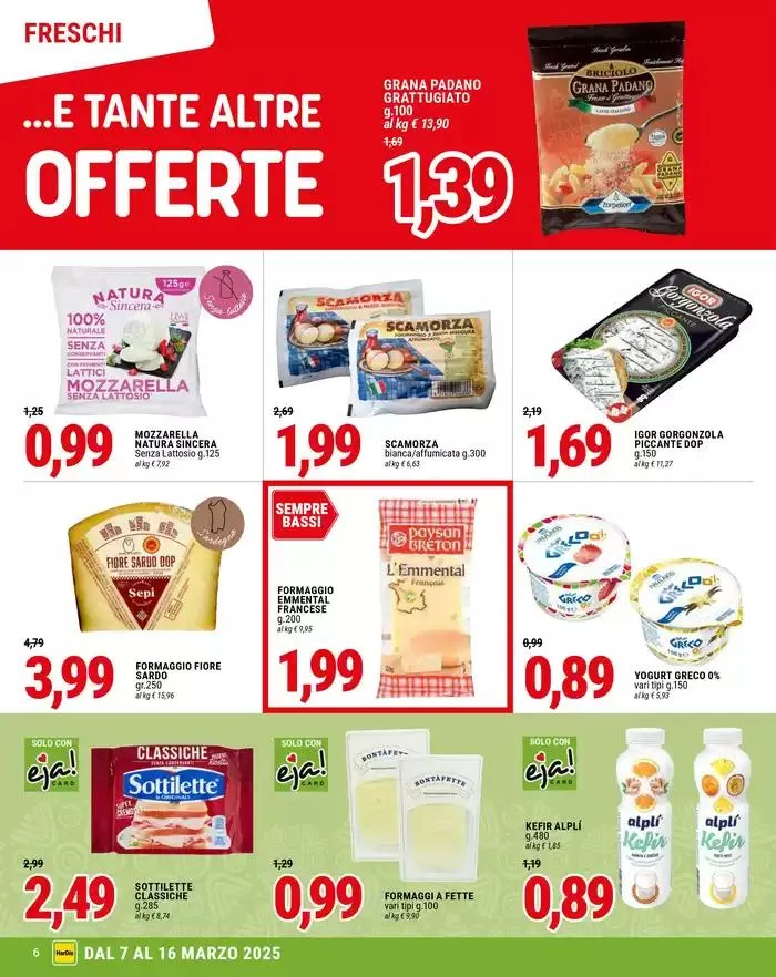 Sotto costo da 7 marzo a 16 marzo di 2025 - Pagina del volantino 6