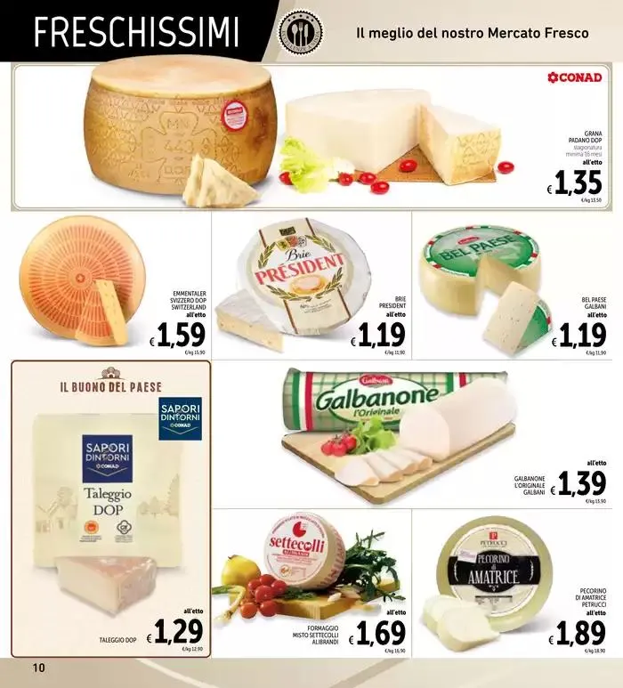 Sottocosto da 31 gennaio a 9 febbraio di 2025 - Pagina del volantino 10