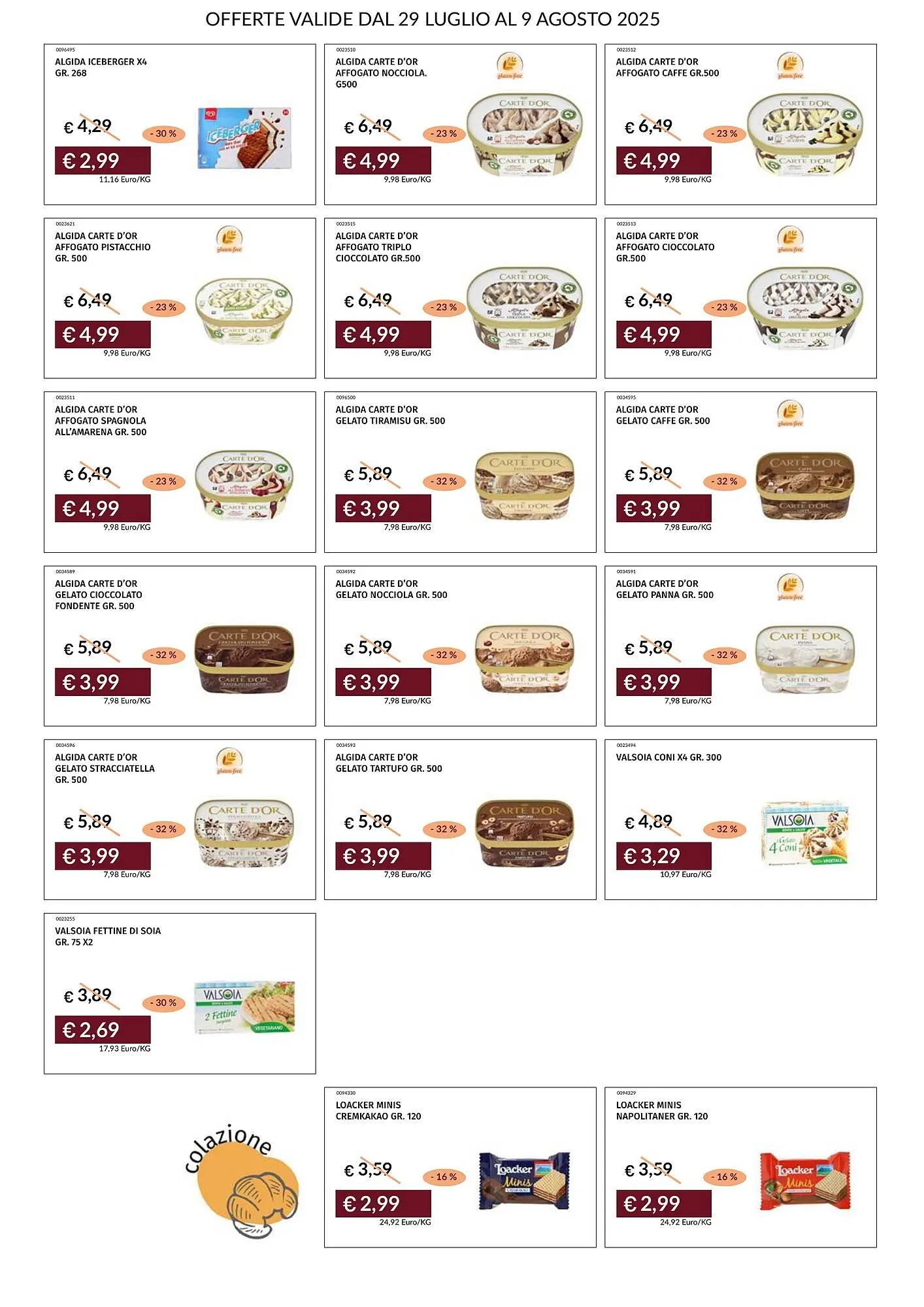 Volantino Prezzemolo e Vitale da 29 luglio a 9 agosto di 2025 - Pagina del volantino 11