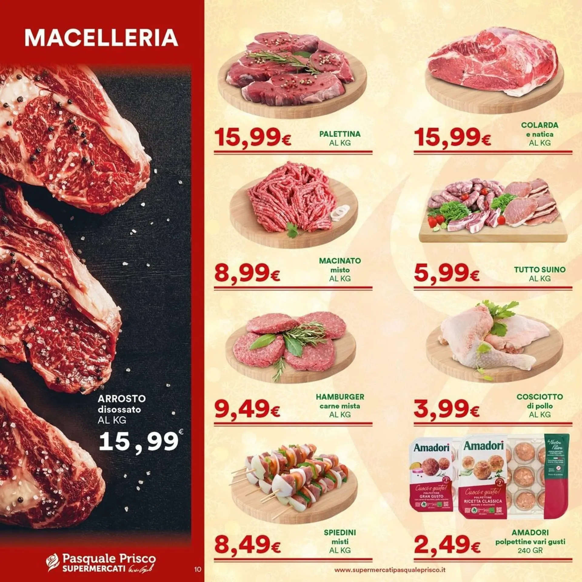 Volantino Supermercati Pasquale Prisco da 1 dicembre a 14 dicembre di 2025 - Pagina del volantino 10