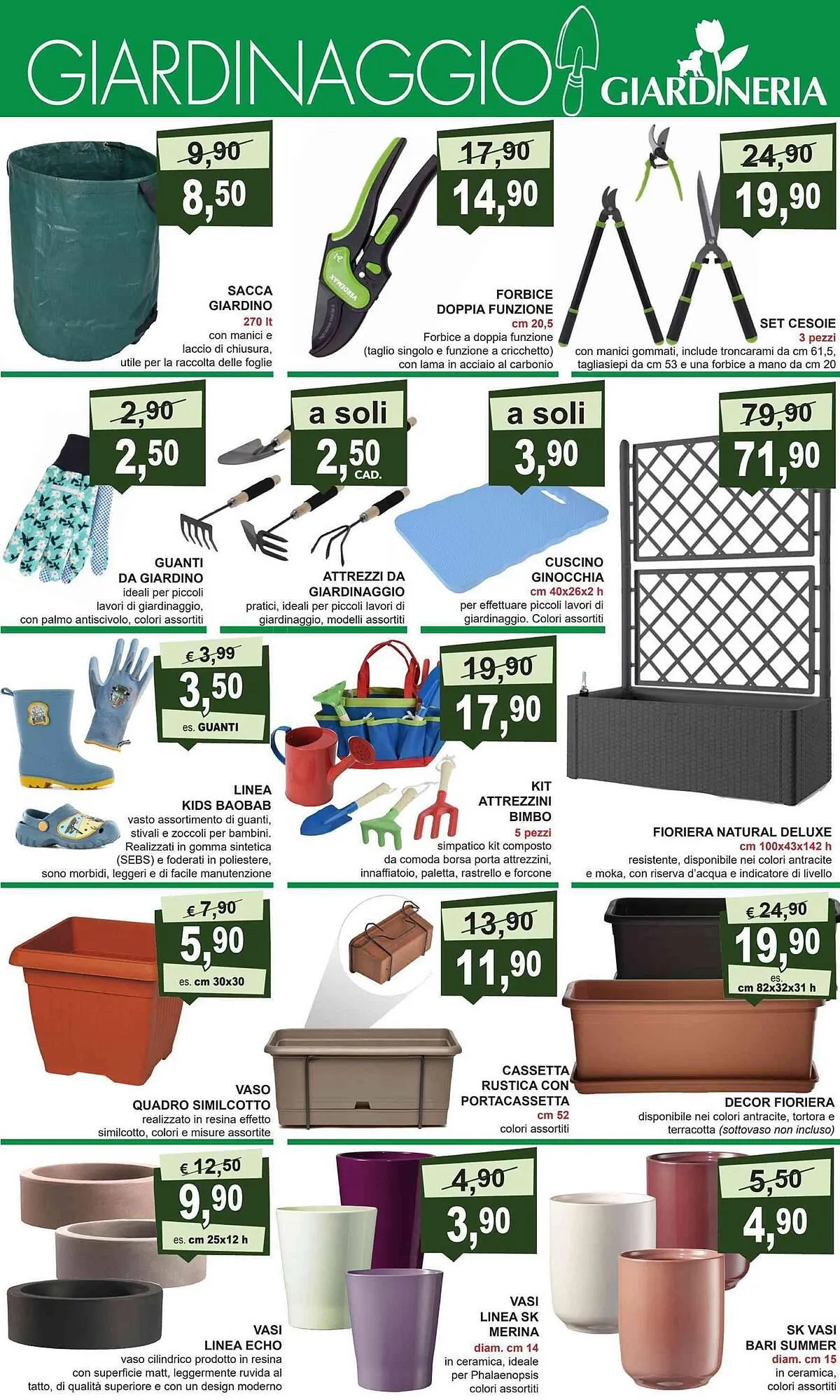 Volantino Giardineria da 22 aprile a 10 giugno di 2024 - Pagina del volantino 3