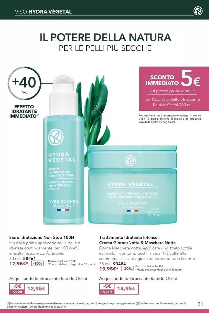 Delicato sugli occhi da 22 ottobre a 21 novembre di 2024 - Pagina del volantino 21