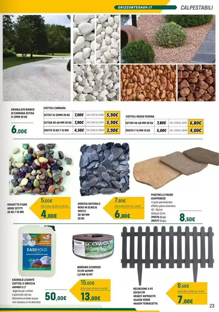 Giardinaggio 2025 da 25 aprile a 12 ottobre di 2025 - Pagina del volantino 23