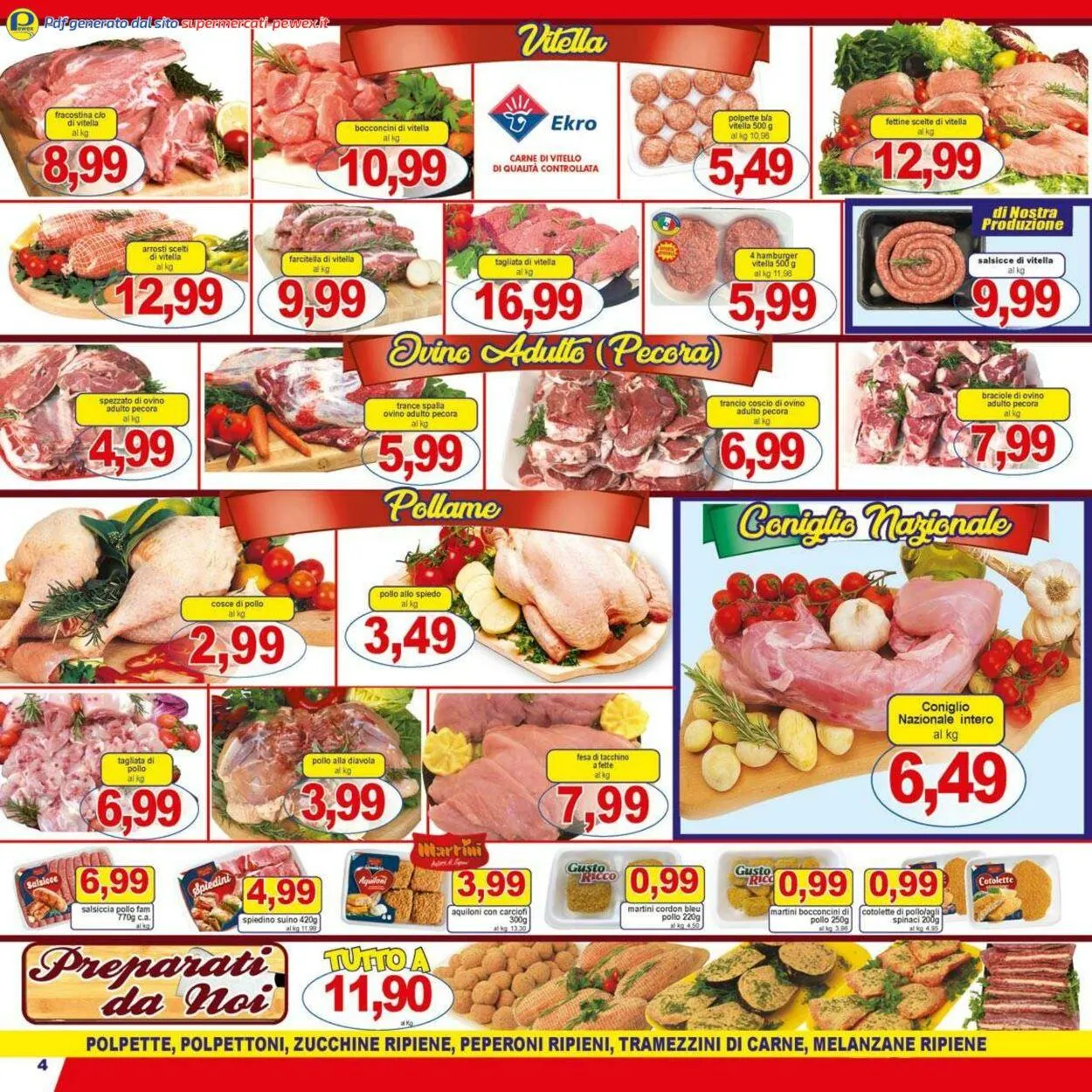 Pewex Volantino attuale da 9 gennaio a 23 gennaio di 2025 - Pagina del volantino 4