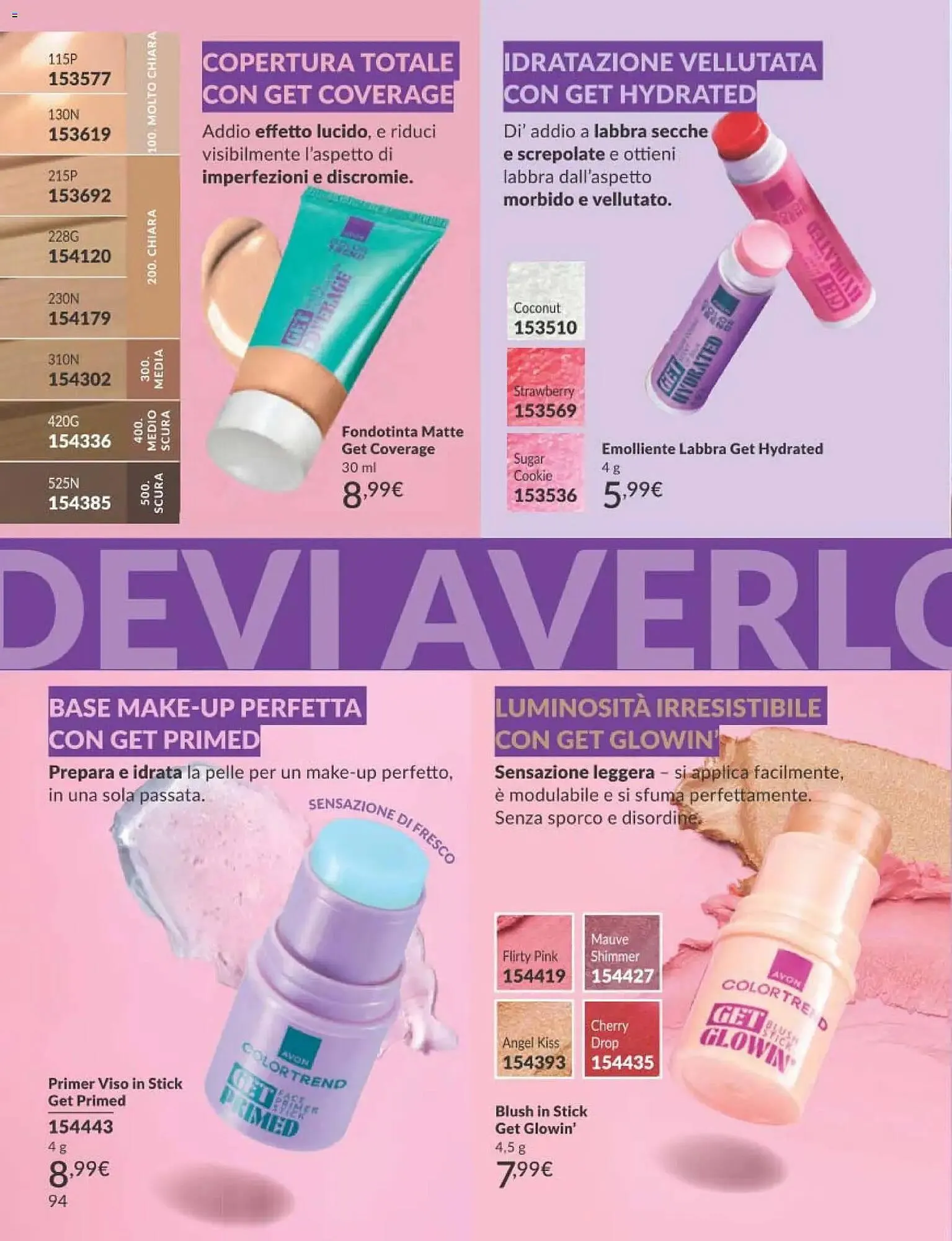 Catalogo Avon da 1 dicembre a 30 dicembre di 2025 - Pagina del volantino 94