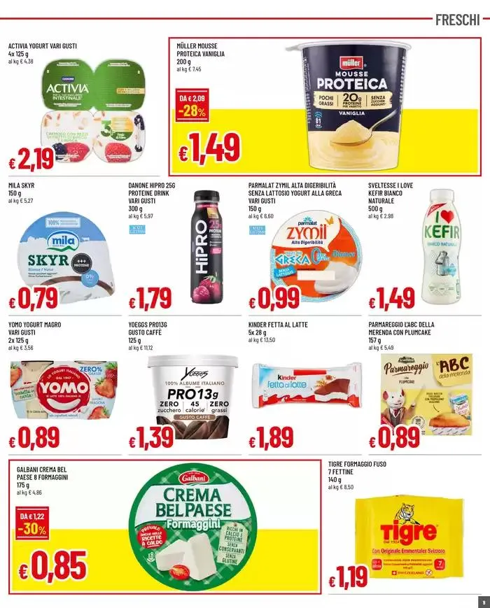 Grandi marche da 22 aprile a 7 maggio di 2025 - Pagina del volantino 9