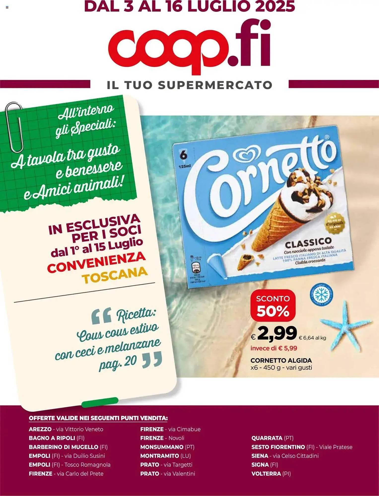 Volantino Unicoop - 1