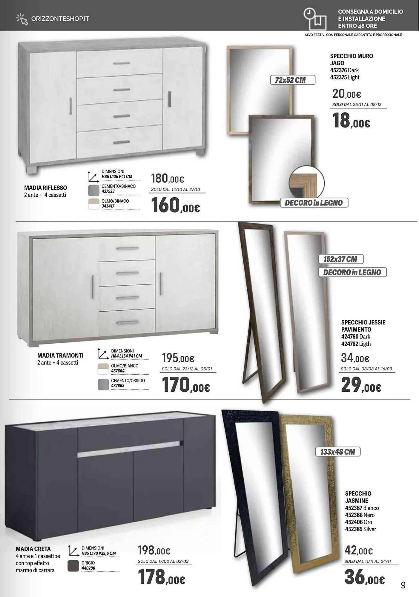 Volantino Orizzonte da 3 ottobre a 30 aprile di 2025 - Pagina del volantino 56