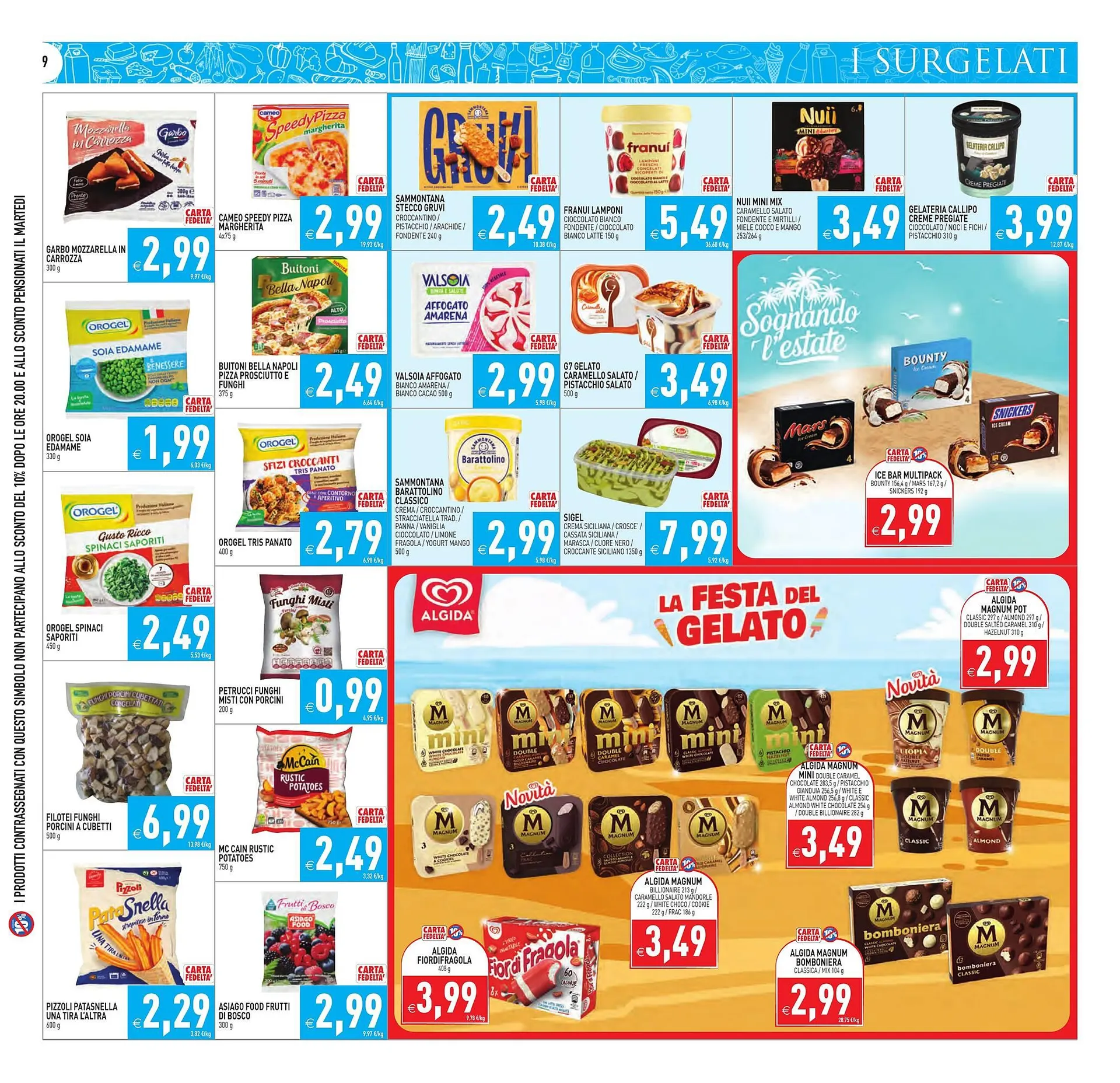 Volantino Supermercati Agorà da 18 agosto a 25 agosto di 2025 - Pagina del volantino 9
