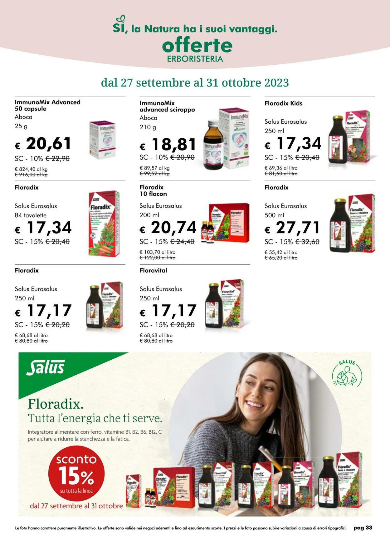 NaturaSì da 1 ottobre a 31 ottobre di 2023 - Pagina del volantino 33