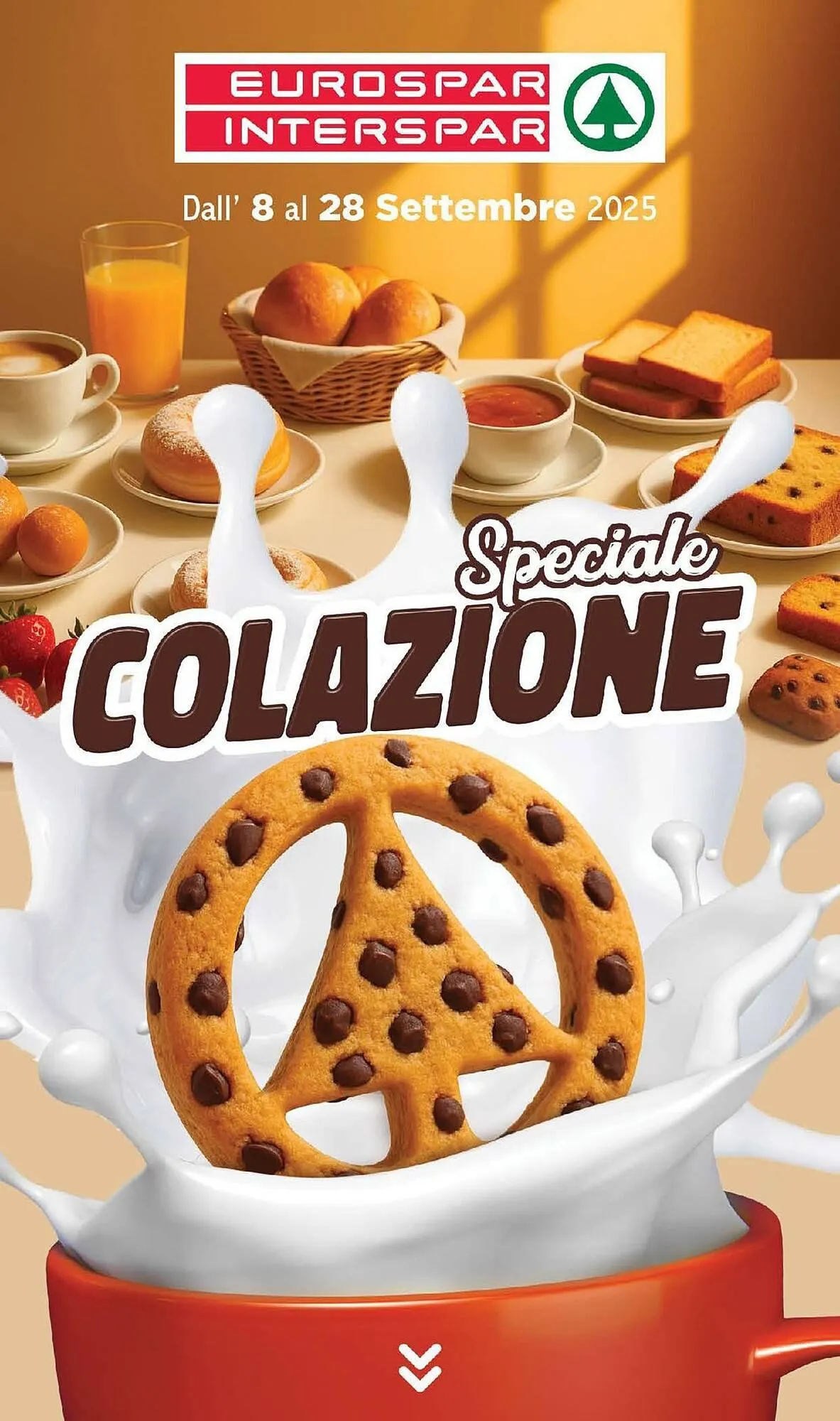 Volantino Eurospar da 8 settembre a 28 settembre di 2025 - Pagina del volantino 1