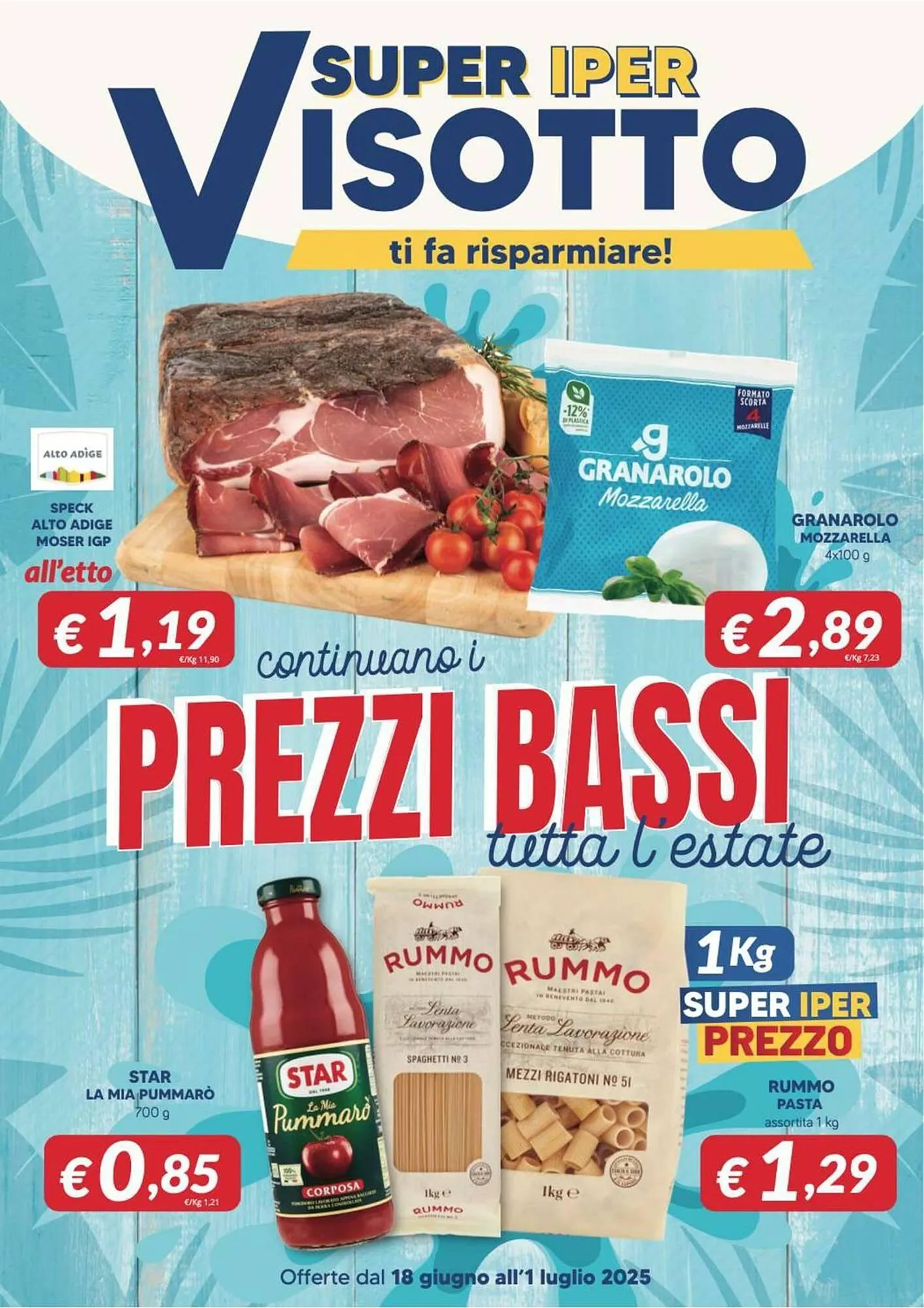 Volantino Supermercati Visotto - 1