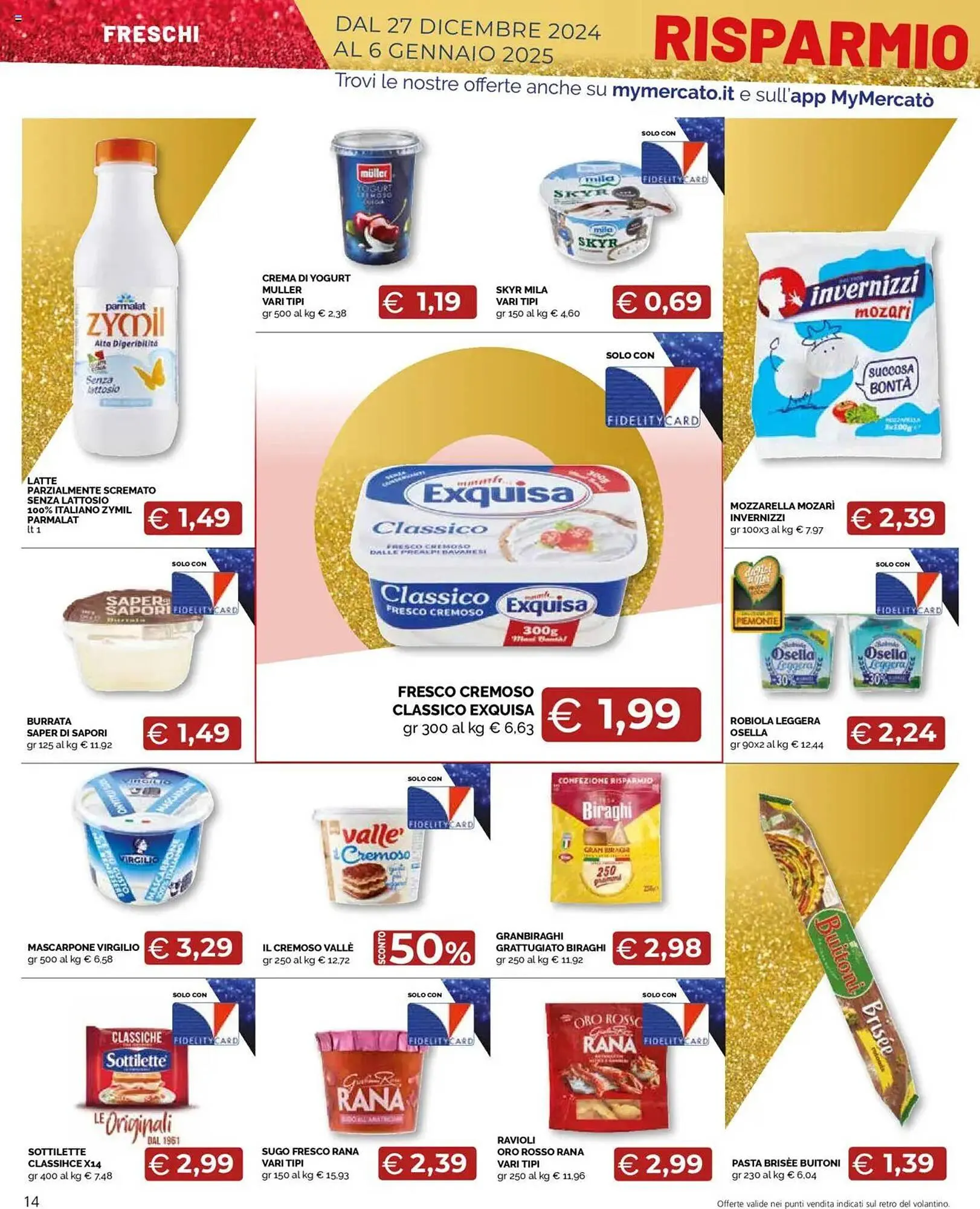 Volantino Mercatò Big da 27 dicembre a 6 gennaio di 2025 - Pagina del volantino 14