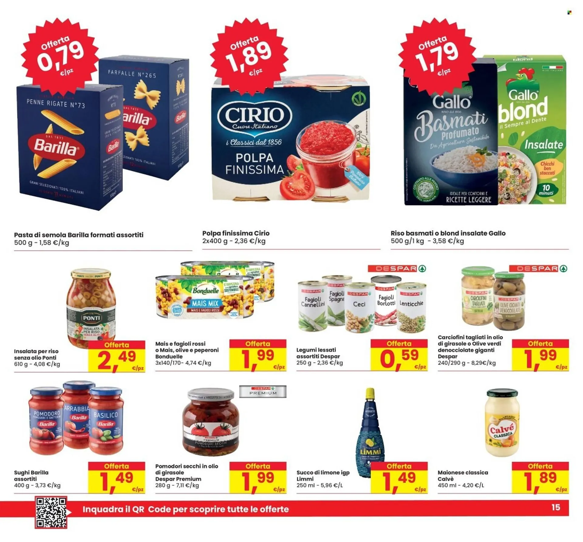 Volantino Eurospar da 26 giugno a 9 luglio di 2025 - Pagina del volantino 15