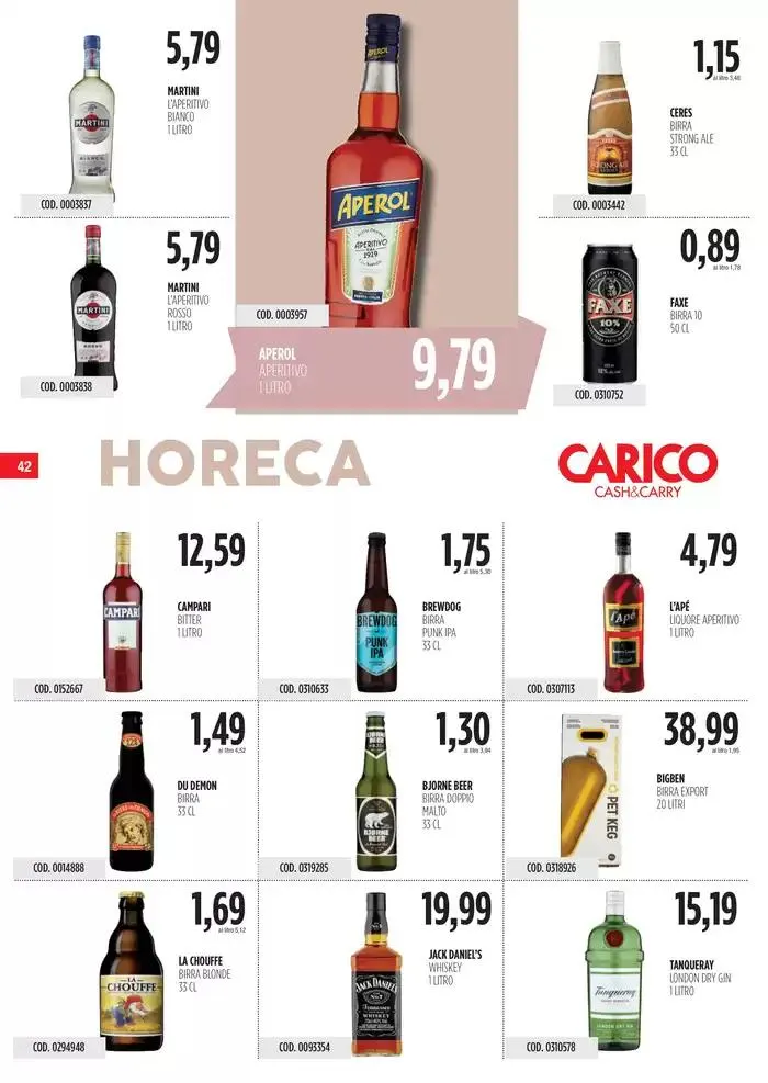 Offerte Carico Cash & Carry da 3 aprile a 21 aprile di 2025 - Pagina del volantino 42