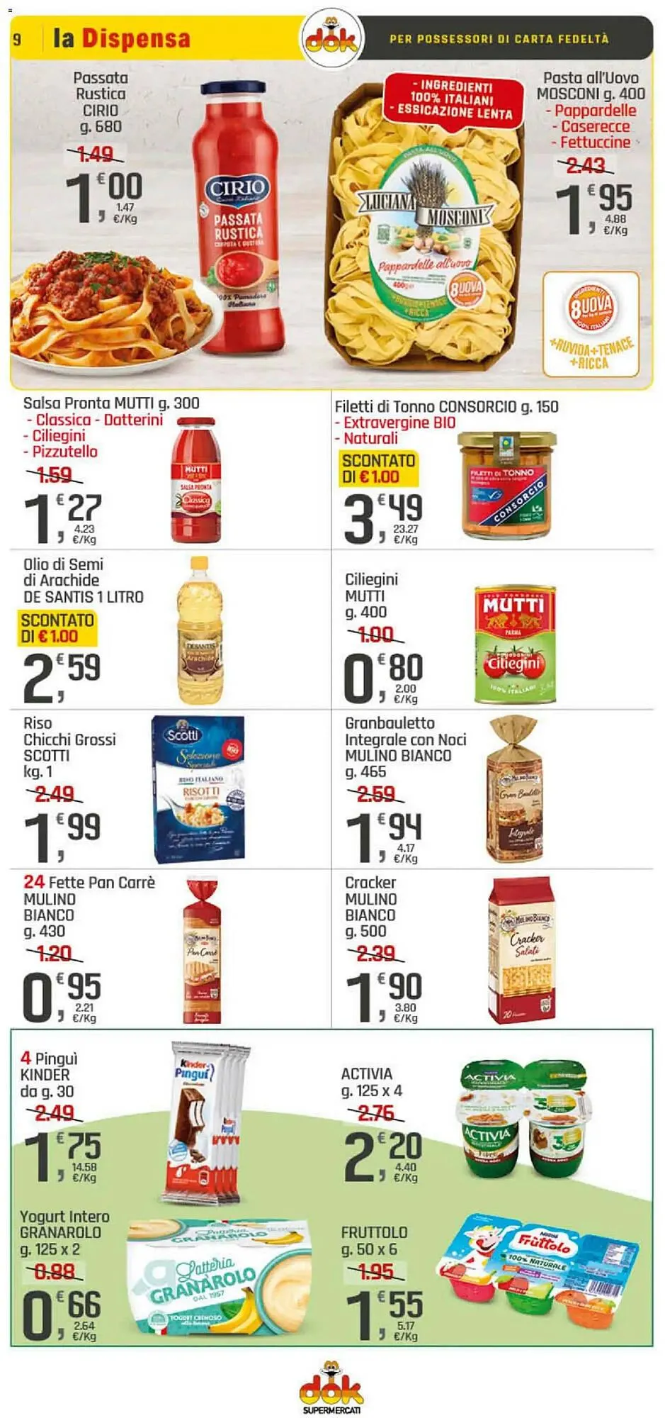 Volantino Supermercati Dok da 6 novembre a 16 novembre di 2025 - Pagina del volantino 9