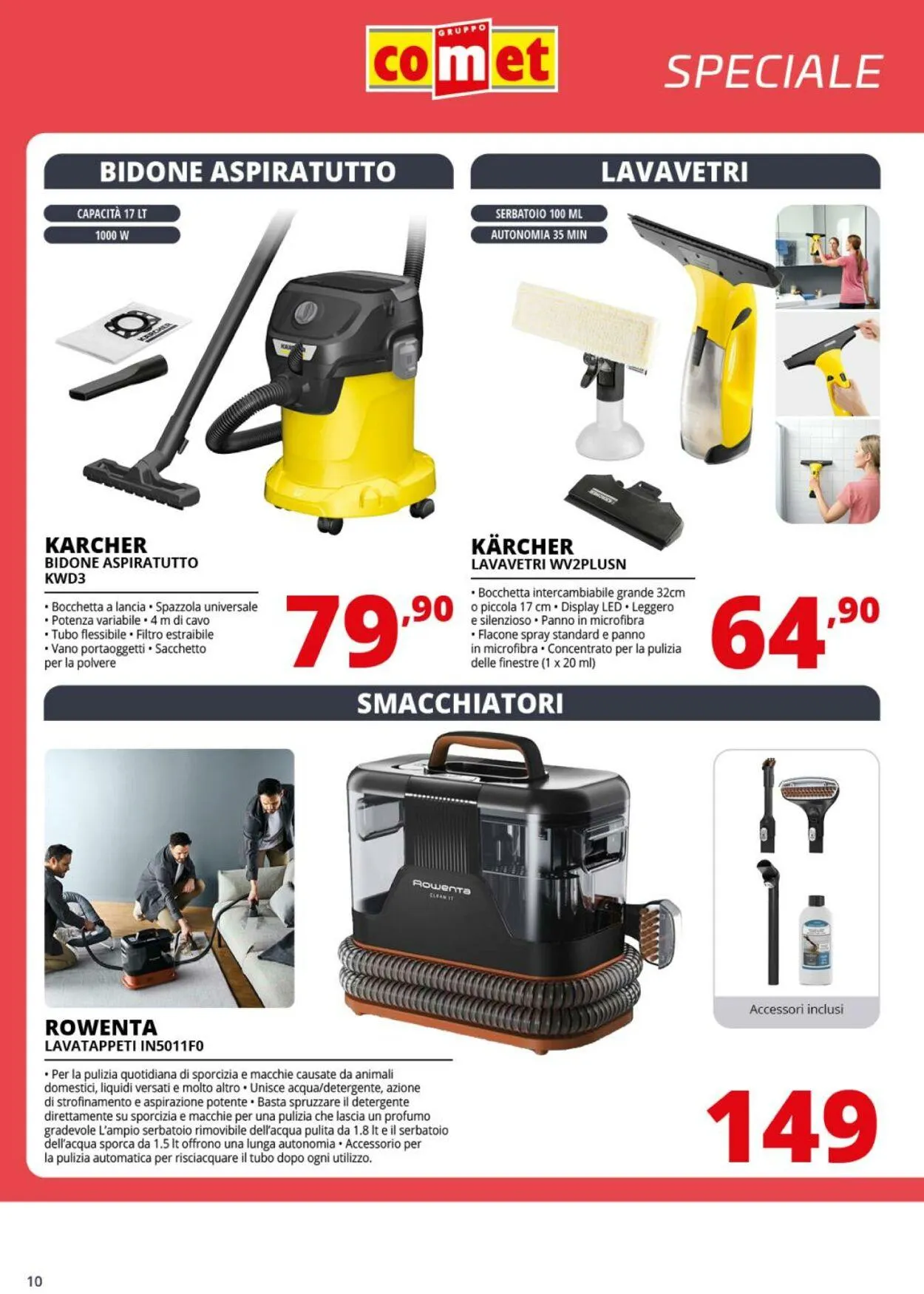 Comet Volantino attuale da 1 agosto a 20 agosto di 2025 - Pagina del volantino 10
