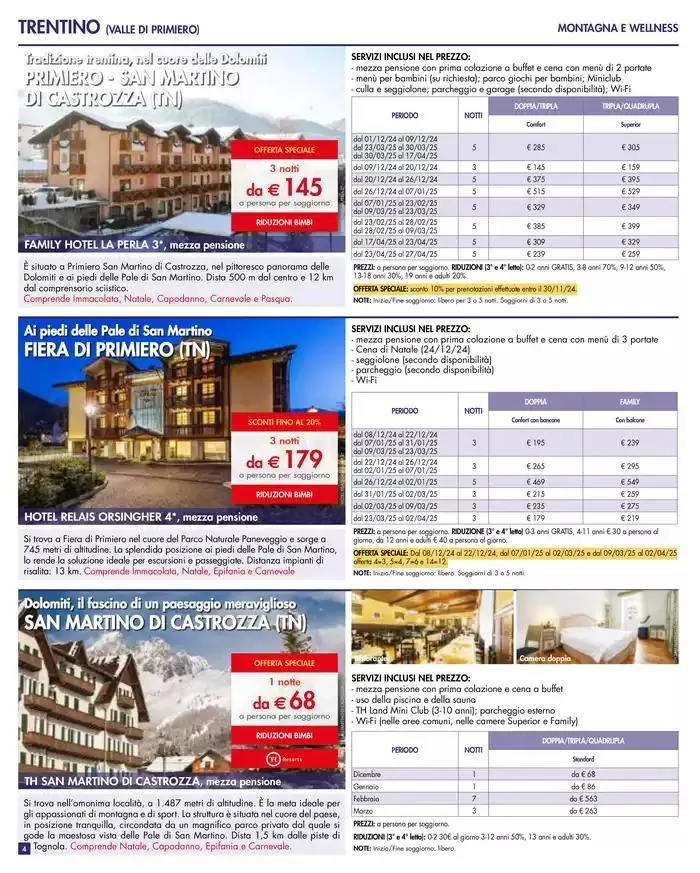 Vacanze Invernali da 2 dicembre a 31 marzo di 2025 - Pagina del volantino 4
