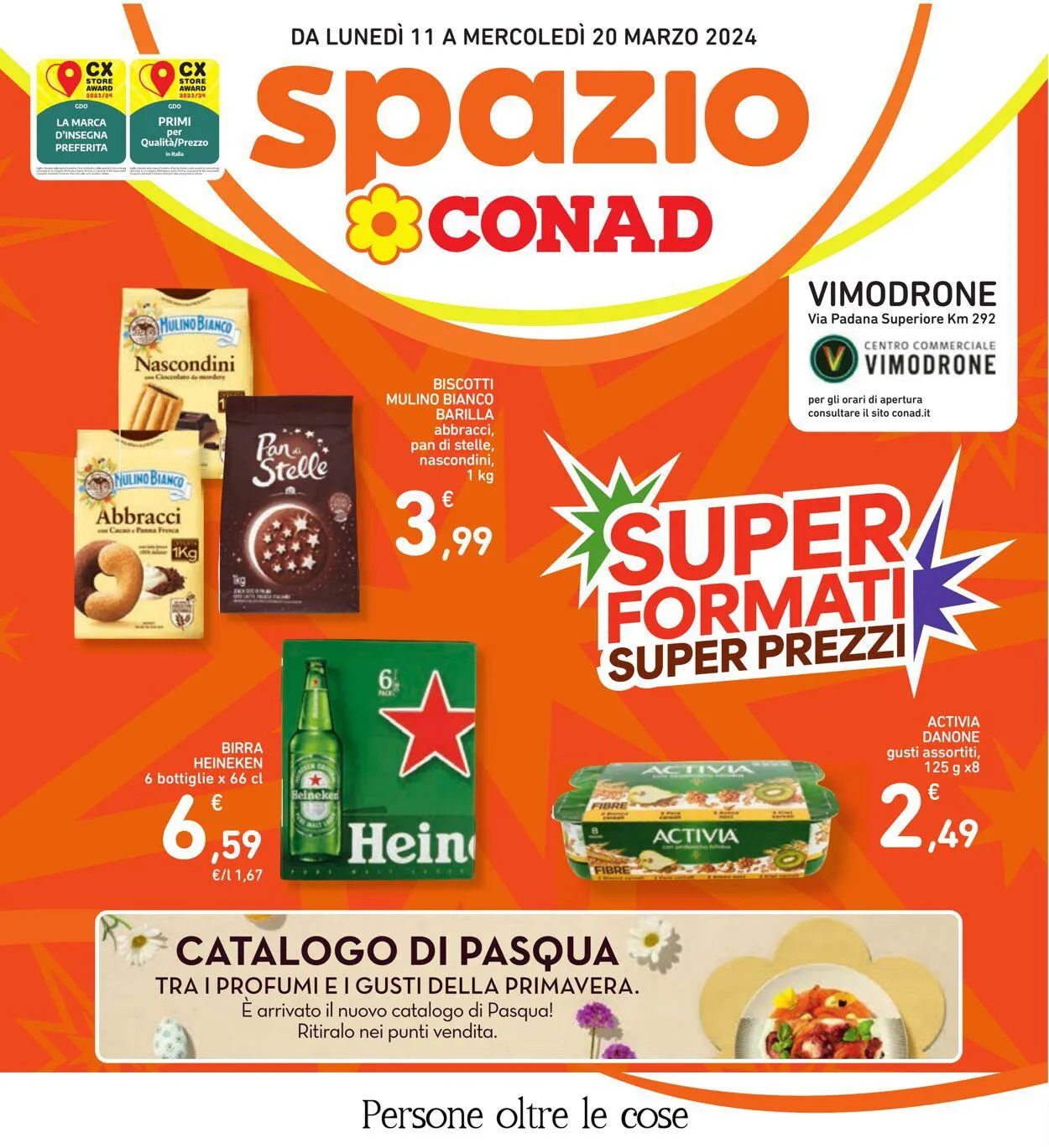 Conad - Spazio - Milano Volantino attuale da 11 marzo a 20 marzo di 2024 - Pagina del volantino 1