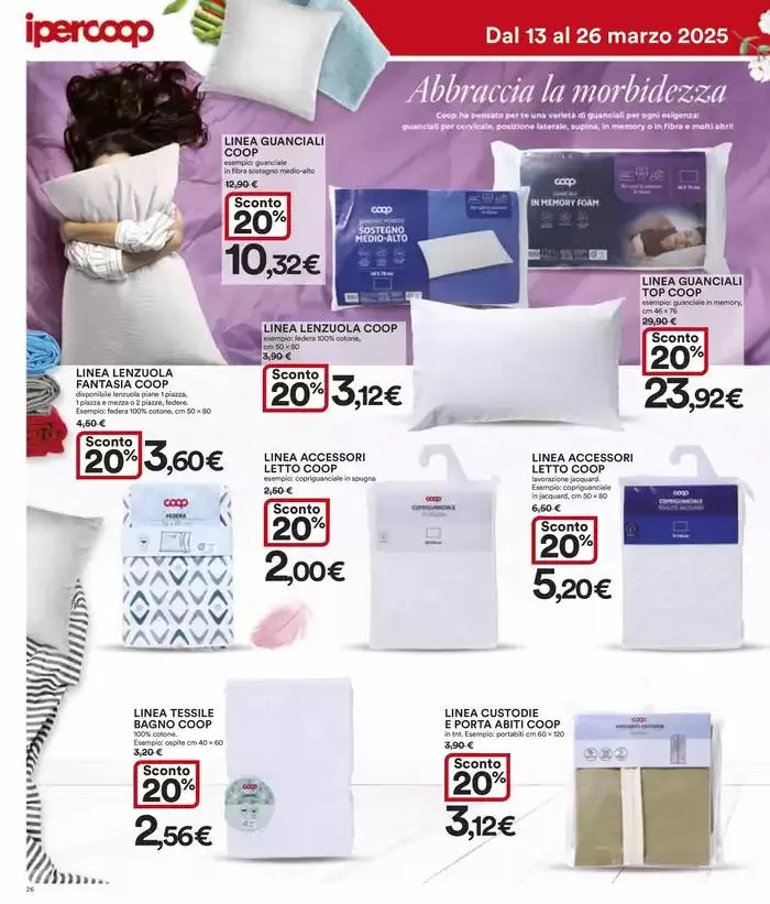 Sconti 30% - 40% - 50% da 13 marzo a 26 marzo di 2025 - Pagina del volantino 26