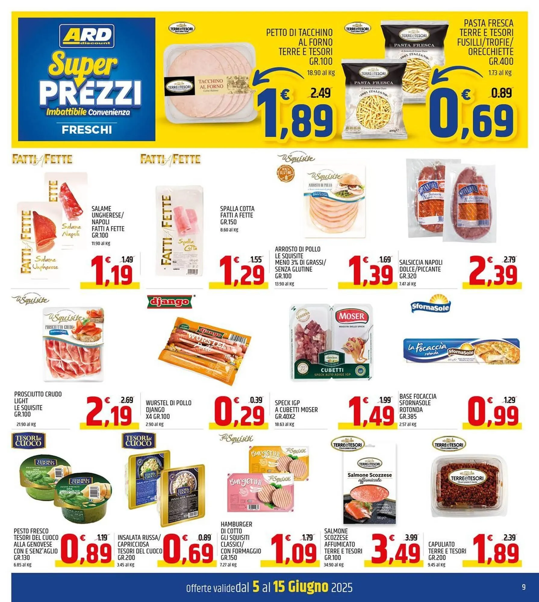 Volantino Ard Discount da 5 giugno a 15 giugno di 2025 - Pagina del volantino 9