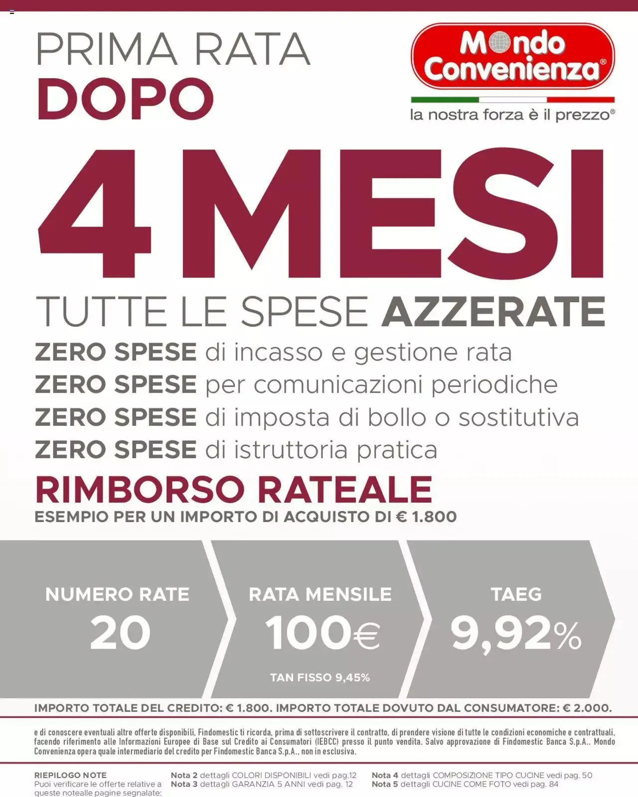 Mondo Convenienza - Catalogo Speciale Cucine 2023 da 1 ottobre a 31 dicembre di 2023 - Pagina del volantino 5