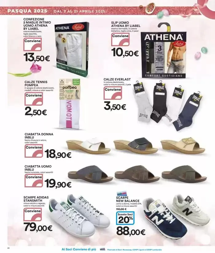 40 prodotti al 40% di sconto da 7 aprile a 21 aprile di 2025 - Pagina del volantino 26