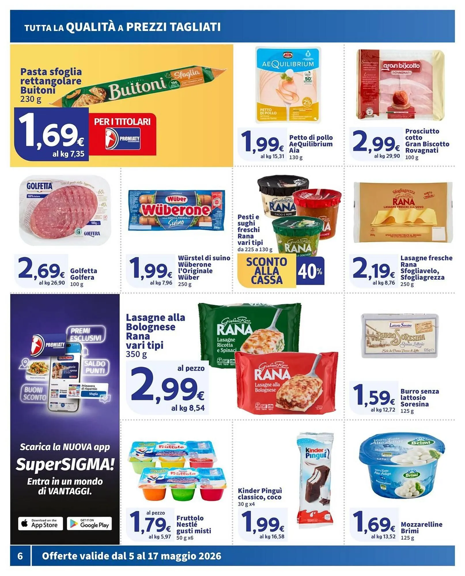 Volantino Ok Sigma da 5 maggio a 17 maggio di 2026 - Pagina del volantino 6