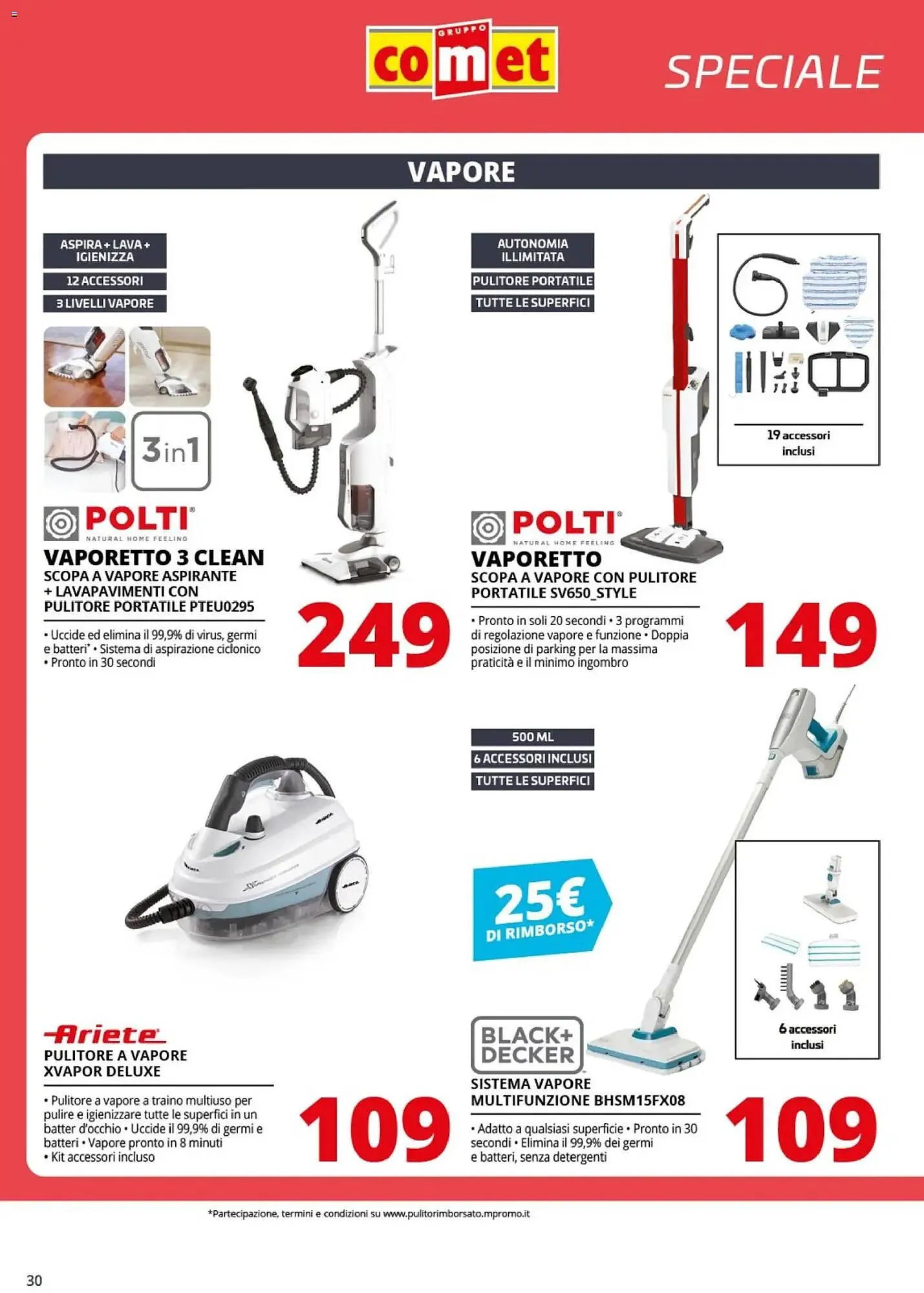 Volantino Comet da 20 marzo a 8 aprile di 2026 - Pagina del volantino 30