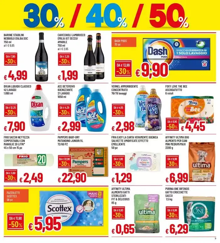 GALASSIA SCONTI 30/40/50% da 22 aprile a 4 maggio di 2025 - Pagina del volantino 3