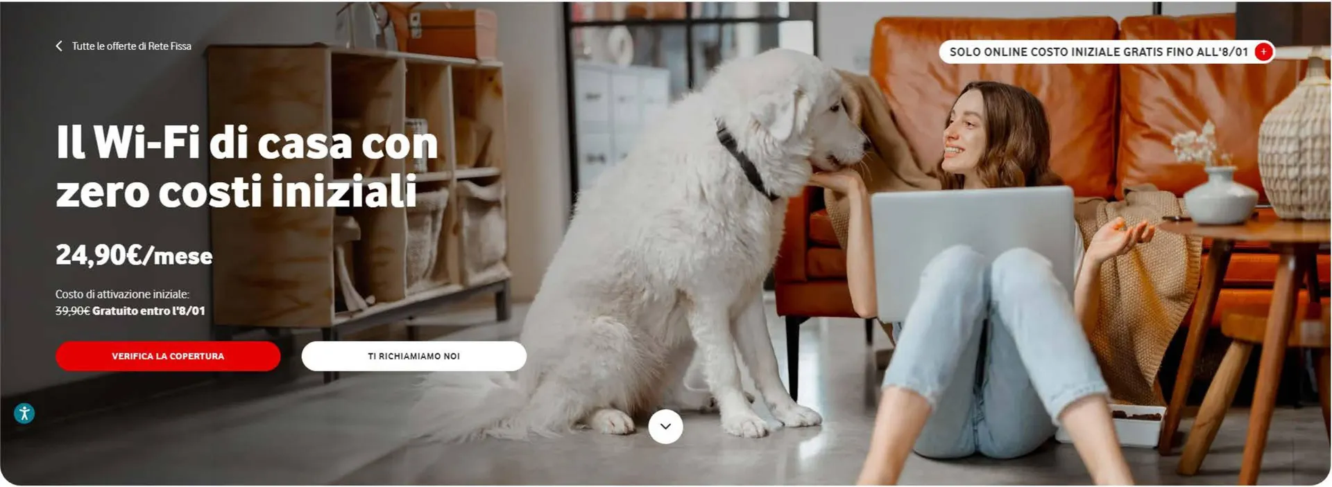 Volantino Vodafone da 21 dicembre a 8 gennaio di 2024 - Pagina del volantino 