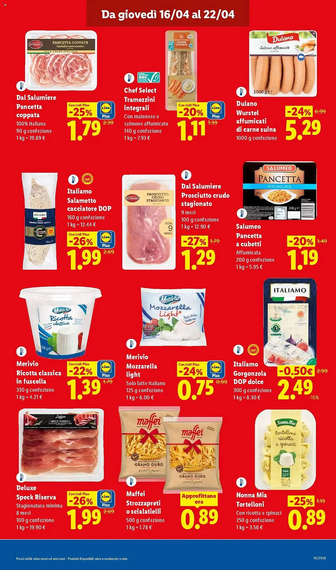 Volantino Lidl da 16 aprile a 22 aprile di 2026 - Pagina del volantino 9