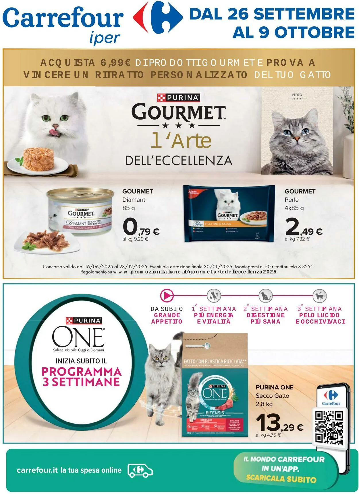 Carrefour Volantino attuale da 26 settembre a 9 ottobre di 2025 - Pagina del volantino 1