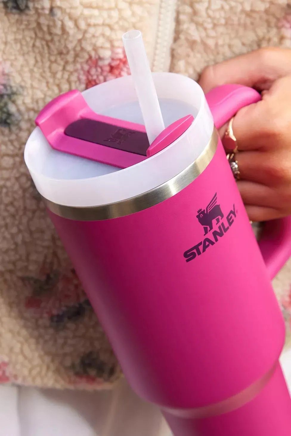 Tumbler Stanley Fuchsia Quencher H2.0 Flowstate 1.2L