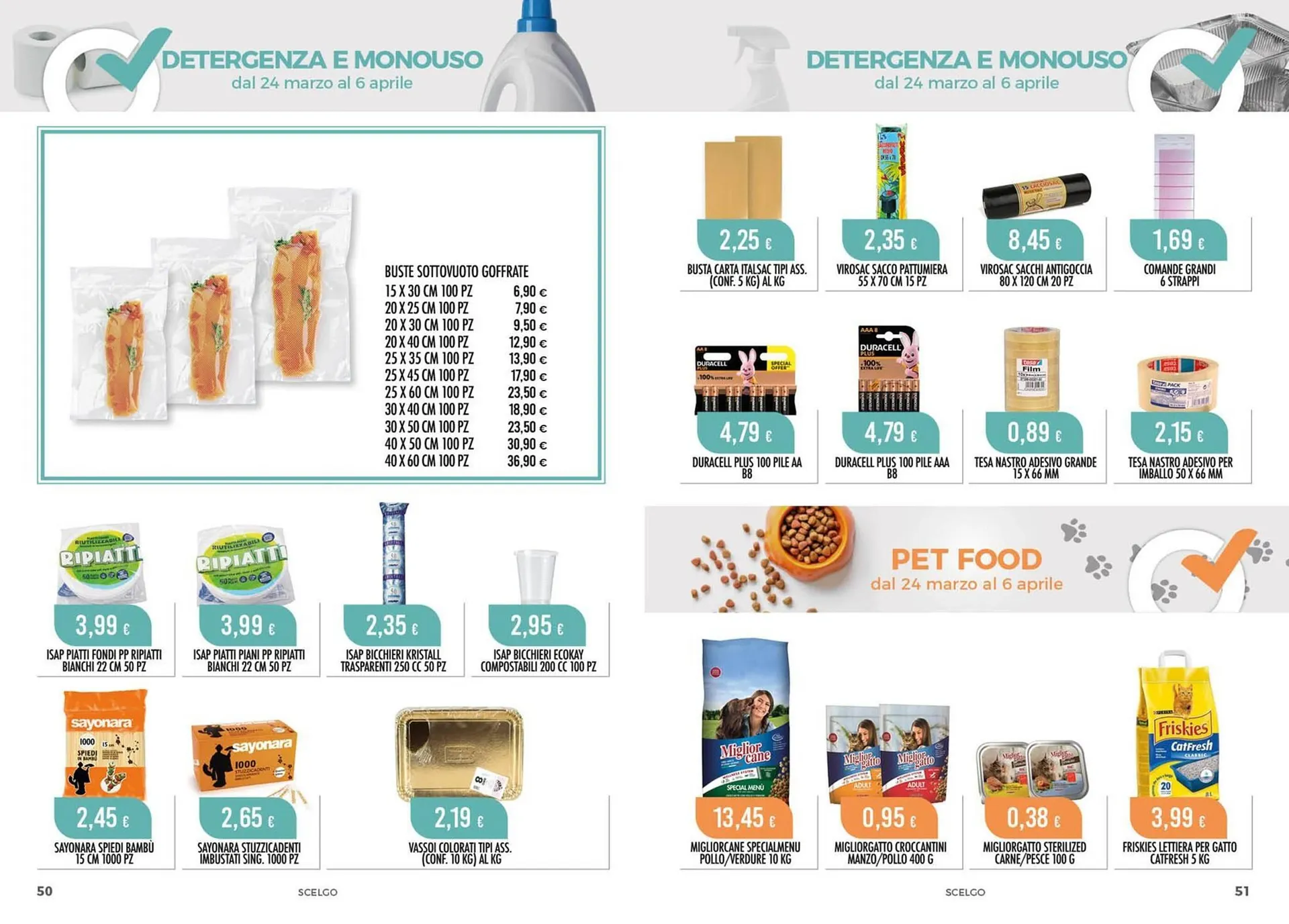 Volantino Scelgo da 24 marzo a 6 aprile di 2025 - Pagina del volantino 26