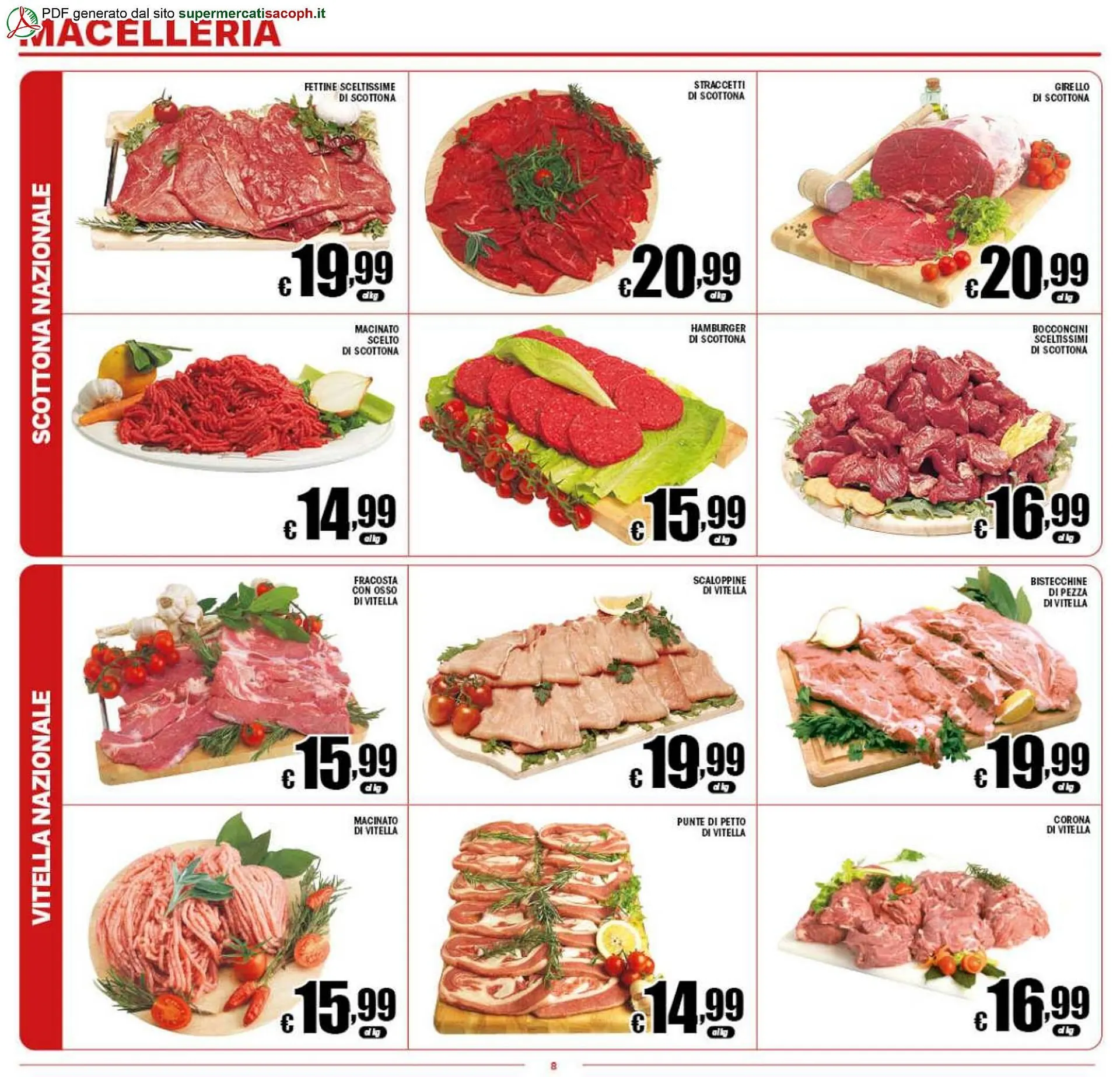 Volantino Sacoph da 8 maggio a 18 maggio di 2026 - Pagina del volantino 8